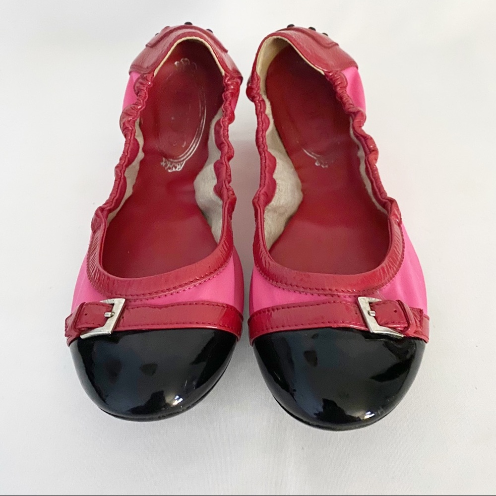 TOD'S DEE BALLERINA FLATS SZ 39/9